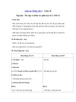 Tải Giáo án Tiếng Việt 4 tuần 10: Ôn tập giữa học kì 1 - Tiết 4 - Giáo án Tập đọc lớp 4