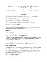 chính phủ ban hành nghị định hướng dẫn việc lấy ý kiến cử tri về thành lập giải thể