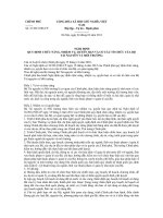 chính phủ ban hành nghị định quy định chức năng nhiệm vụ quyền hạn và cơ cấu tổ chức của bộ