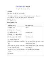 Tải Giáo án Tiếng Việt 4 tuần 18: Ôn tập học kì 1 - Tiết 6 - Giáo án Tập làm văn lớp 4