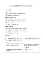 Tải Giáo án Toán 1 chương 2 bài 16: Phép trừ trong phạm vi 10 - Giáo án điện tử Toán lớp 1