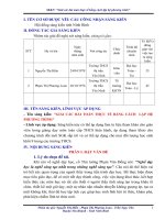 Sáng kiến kinh nghiệm, SKKN - Giải các bài toán thực tế bằng cách lập hệ phương trình