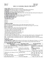 Tải Giáo án Công nghệ 6 bài 13: Cắm hoa trang trí (Tiết 1) - Giáo án điện tử môn Công nghệ lớp 6