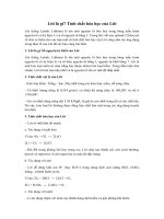 Tải Liti là gì? Tính chất hóa học và nguyên tử khối của Liti - Tìm hiểu về nguyên tố hóa học Liti