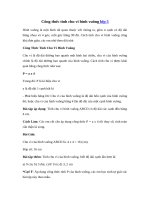 Tải Công thức tính chu vi hình vuông - Cách tính chu vi hình vuông