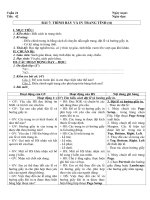 Tải Giáo án Tin học 7 bài 7: Trình bày và in trang tính (Tiếp theo) - Giáo án điện tử môn Tin học lớp 7