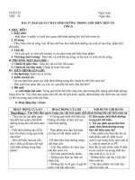 Tải Giáo án Công nghệ 6 bài 17: Bảo quản chất dinh dưỡng trong chế biến món ăn (Tiết 2) - Giáo án điện tử môn Công nghệ lớp 6