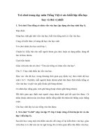 Tải 10 Trò chơi trong dạy môn Tiếng Việt các lớp Tiểu học - Phương pháp dạy học hay