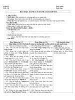 Tải Giáo án Tin học 7: Bài thực hành 7: In danh sách lớp em (Tiếp theo) - Giáo án điện tử môn Tin học lớp 7
