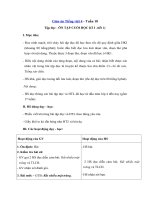 Tải Giáo án Tiếng Việt 4 tuần 18: Ôn tập học kì 1 - Tiết 1 - Giáo án Tập đọc lớp 4