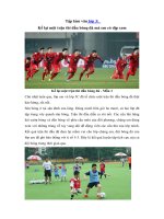 tập làm văn lớp 3 kể lại một trận thi đấu bóng đá mà em có dịp xem