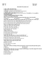 Tải Giáo án Tin học 6: Bài kiểm tra học kì 1 - Giáo án điện tử môn Tin học lớp 6