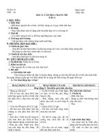 Tải Giáo án Công nghệ 6 bài 13: Cắm hoa trang trí (Tiết 3) - Giáo án điện tử môn Công nghệ lớp 6