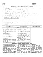 Tải Giáo án Tin học 7: Bài thực hành 7: In danh sách lớp em - Giáo án điện tử môn Tin học lớp 7