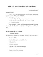 Sieu am chan doan thai ngoai tu cung