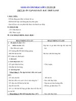 Tải Giáo án môn Âm nhạc lớp 1 - Tiết 39 - Ôn tập bài hát: Bầu trời xanh
