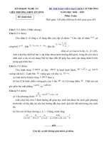Tải Đề thi giáo viên giỏi môn Toán liên trường THPT sở GD&ĐT Nghệ An năm 2019 - Đề thi GVG cấp trường bậc THPT có đáp án