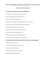 Tải Bài tập so sánh lớp 7 có đáp án - Bài tập câu so sánh lớp 7 có đáp án| Ngữ pháp tiếng Anh lớp 7