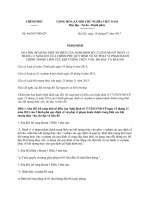 chính phủ ban hành nghị định sửa đổi bổ sung một số điều của nghị định số 1732013nđcp