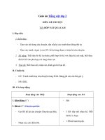 Tải Giáo án Tiếng Việt 2 tuần 33: Kể chuyện - Bóp nát quả cam - Giáo án Kể chuyện lớp 2