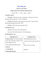 Tải Giáo án Tiếng Việt 4 tuần 33: Thêm trạng ngữ chỉ mục đích cho câu - Giáo án Luyện từ và câu lớp 4
