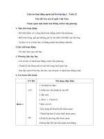 Tải Giáo án Tiếng Việt 4 tuần 10: Ôn tập giữa học kì 1 - Tiết 5 - Giáo án Kể chuyện lớp 4