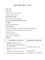 Tải Giáo án Toán 1 chương 3 bài 4: Một chục - Tia số - Giáo án điện tử Toán lớp 1