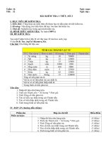 Tải Giáo án Tin học 7: Bài kiểm tra 1 tiết (Số 2) - Giáo án điện tử môn Tin học lớp 7