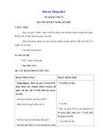 Tải Giáo án Tiếng Việt 4 tuần 33: Kể chuyện - Giáo án Kể chuyện lớp 4