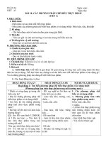 Tải Giáo án Công nghệ 6 bài 18: Các phương pháp chế biến thực phẩm (Tiết 1) - Giáo án điện tử môn Công nghệ lớp 6