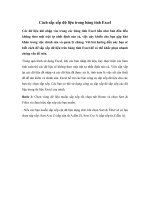 Tải Cách sắp xếp dữ liệu trong bảng tính Excel - Hướng dẫn sắp xếp dữ liệu trong Excel