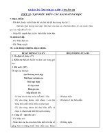 Tải Giáo án môn Âm nhạc lớp 1 - Tiết 35 - Tập biểu diễn các bài hát đã học