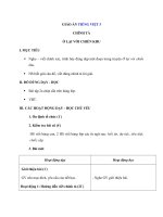 Tải Giáo án Tiếng Việt 3 tuần 20: Chính tả Nghe - viết: Ở lại với chiến khu - Giáo án Chính tả lớp 3