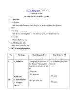 Tải Giáo án Tiếng Việt 4 tuần 34: Mở rộng vốn từ Lạc quan - Yêu đời - Giáo án Luyện từ và câu lớp 4