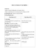 Tải Giáo án TNXH 2 bài 1: Cơ quan vận động - Giáo án điện tử Tự nhiên xã hội 2