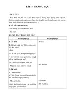 Tải Giáo án Tự nhiên xã hội 2 bài 15 - Giáo án điện tử Tự nhiên xã hội 2