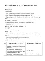 Tải Giáo án Toán 1 chương 2 bài 17: Bảng cộng và bảng trừ trong phạm vi 10 - Giáo án điện tử Toán lớp 1