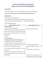 Tải Giáo án môn Âm nhạc lớp 1 - Tiết 51 - Học hát bài: Hòa bình cho bé