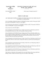 quy định khen thưởng cá nhân có thành tích xuất sắc trong việc tố