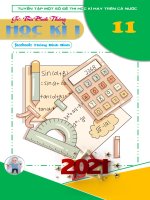 Tuyển tập một số đề thi học kì 1 toán 11 năm 2020 – 2021