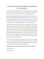 Tải Viết thư quốc tế UPU lần thứ 48: Bài mẫu về người hùng là HLV Park Hang Seo - Bài văn mẫu viết thư UPU lần 48 năm 2019