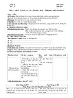 Tải Giáo án Công nghệ 6 bài 9: Thực hành: Sắp xếp đồ đạc hợp lí trong nhà ở (Tiết 2) - Giáo án điện tử môn Công nghệ lớp 6