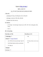 Tải Giáo án Tiếng Việt 2 tuần 31: Luyện từ và câu - Mở rộng vốn từ - Giáo án Luyện từ và câu lớp 2