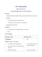 Tải Giáo án Tiếng Việt 2 tuần 31: Tập làm văn - Tả ngắn về Bác Hồ - Giáo án Tập làm văn lớp 2