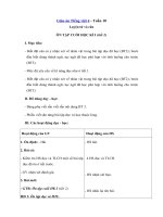 Tải Giáo án Tiếng Việt 4 tuần 18: Ôn tập học kì 1 - Tiết 2 - Giáo án Luyện từ và câu lớp 4