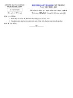 Tải Đề thi giáo viên giỏi phần Kiến thức chung liên trường THPT sở GD&ĐT Nghệ An năm 2019 - Đề thi GVG cấp trường bậc THPT có đáp án
