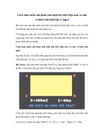 Tải Cách tính chiều dài hình chữ nhật khi biết diện tích và chu vi hình chữ nhật - Công thức tính chiều dài hình chữ nhật