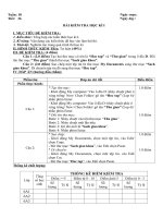 Tải Giáo án Tin học 6: Bài kiểm tra học kì 1 (Tiếp theo) - Giáo án điện tử môn Tin học lớp 6