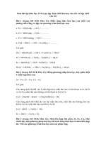 Tải Giải bài tập Hóa học 12 bài 37: Luyện tập Tính chất hóa học của sắt và hợp chất của sắt - Giải bài tập Hóa học 12