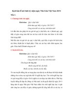 kịch bản lễ mít tinh kỷ niệm ngày nhà giáo việt nam 2011